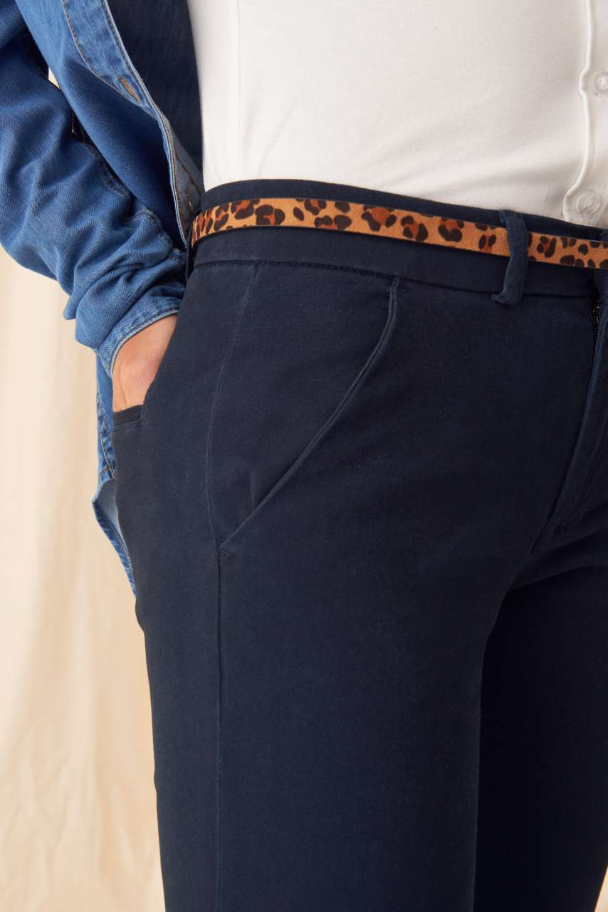 Pantalone ženske Lily skinny Chino